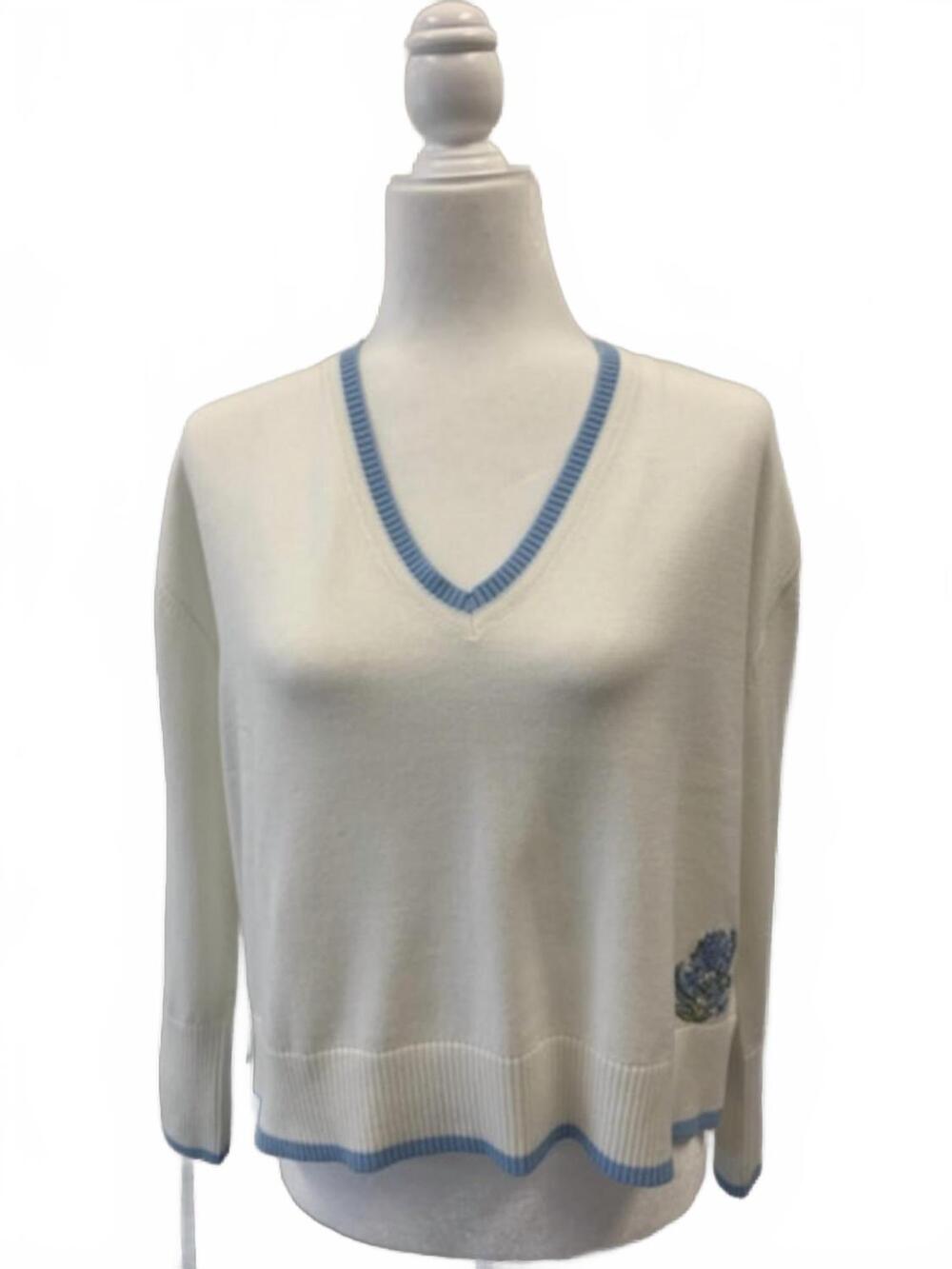NEW CLARA THE LABEL women's clementine sweater in ice melt
